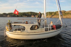 6.August-Zurück übers Skagerrak von Kristiansand (N) nach Skagen (DK)