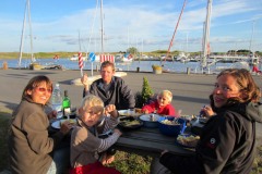 10.August -Entlang Dänemarks Küste von Skagen bis Hou