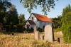 Dänemarks kleinste Kirche.
