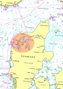 Unser nächstes Reiseziel - der Limfjord in Dänemark.